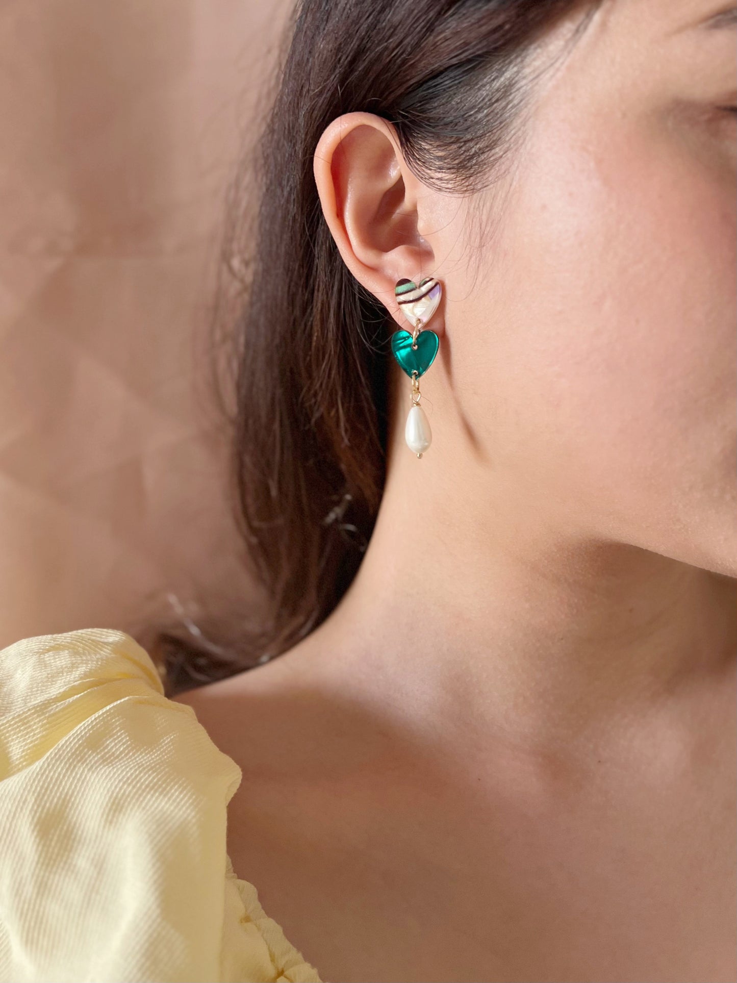 Cordelia Emerald Dangles