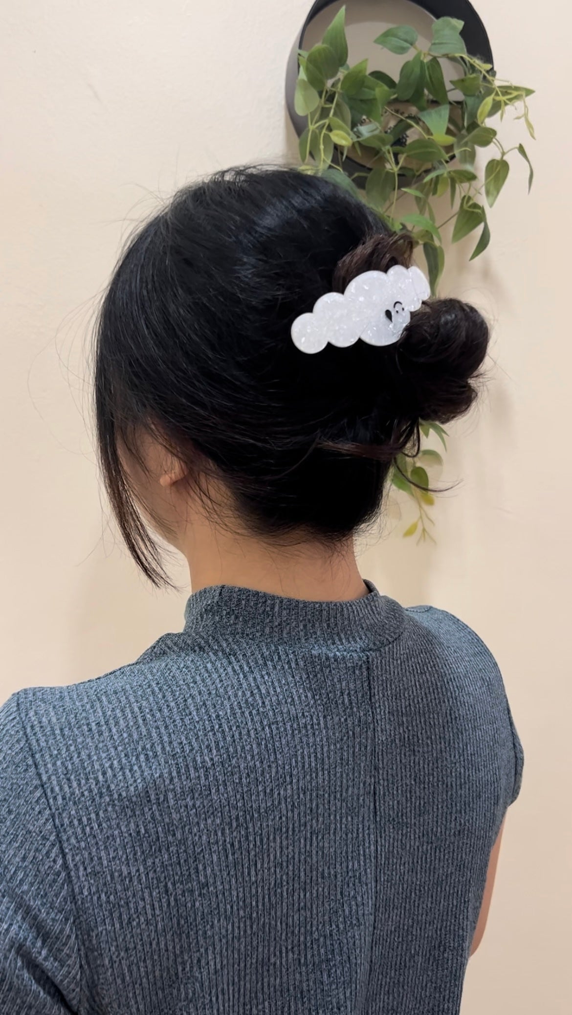 Cloud Hair Clip Size L