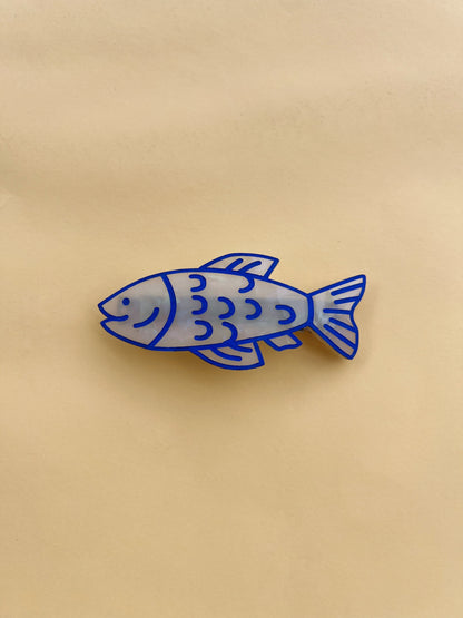 Fish Hair Clip Size M