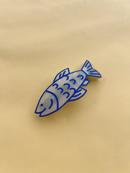 Fish Hair Clip Size M