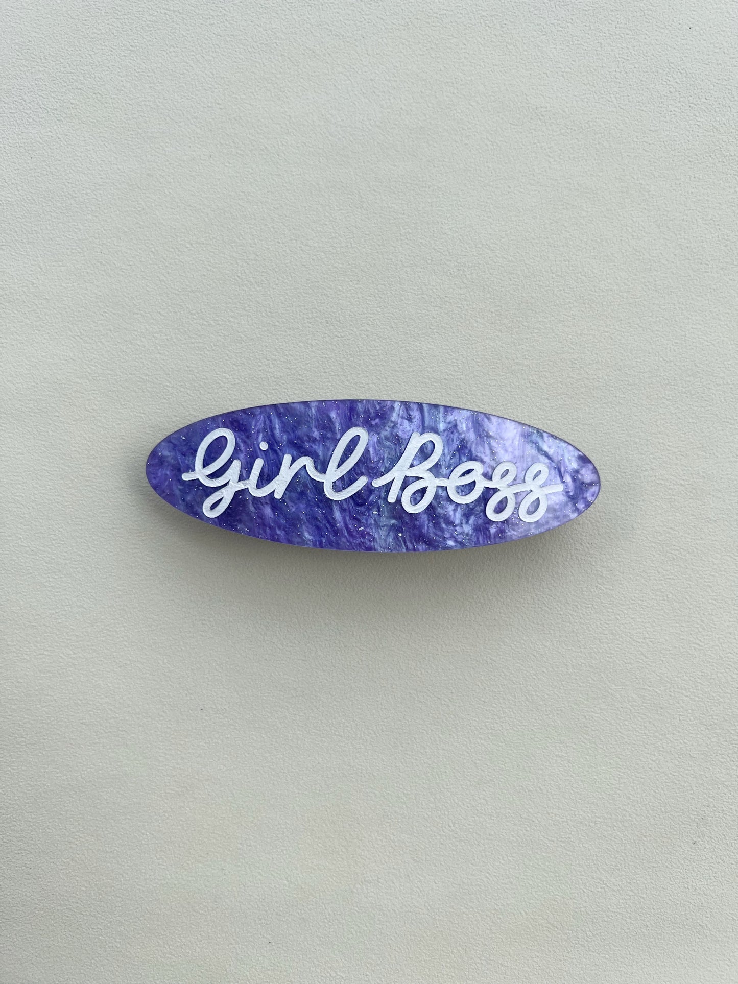 Girl Boss Hair Clip Size M