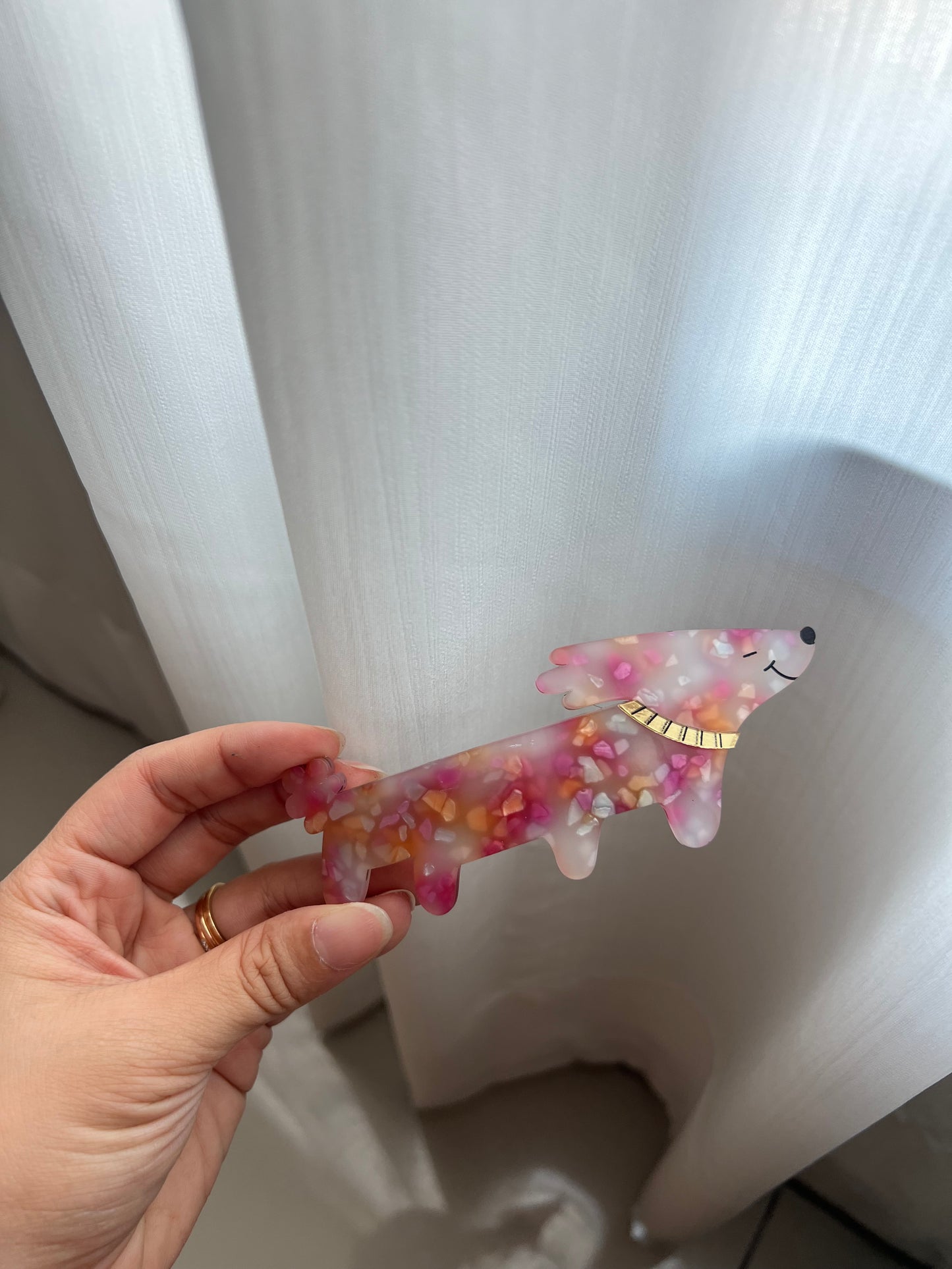 Windy Dog Hairclip Size M