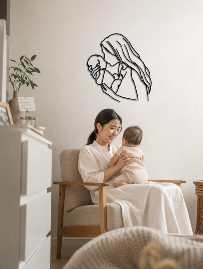 Custom Wall Line Portrait