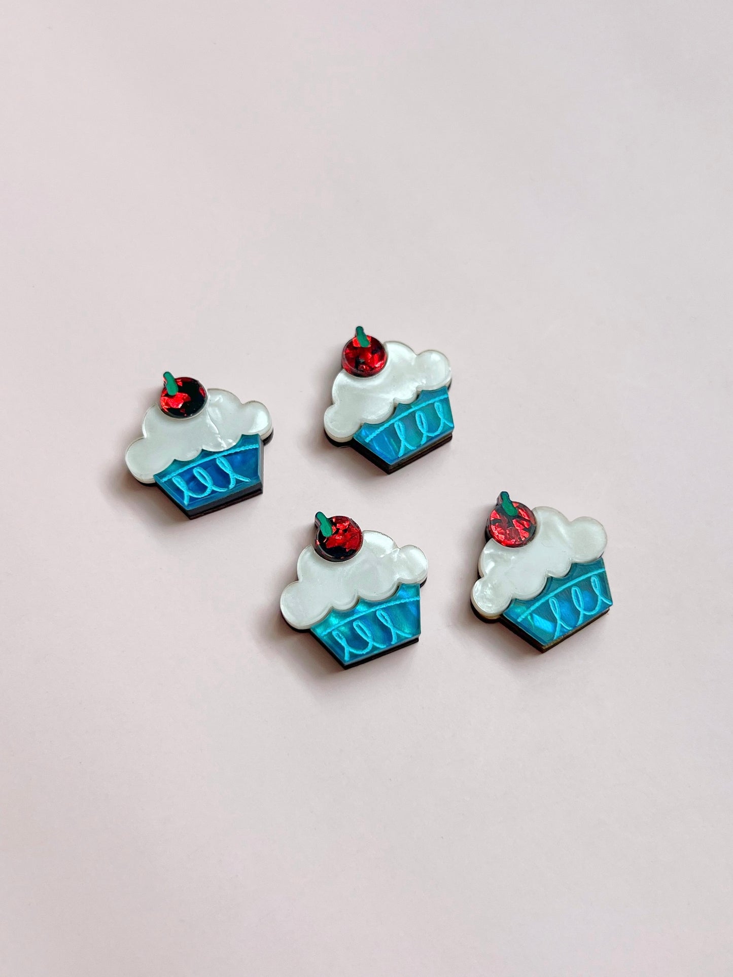 Cupcake Studs
