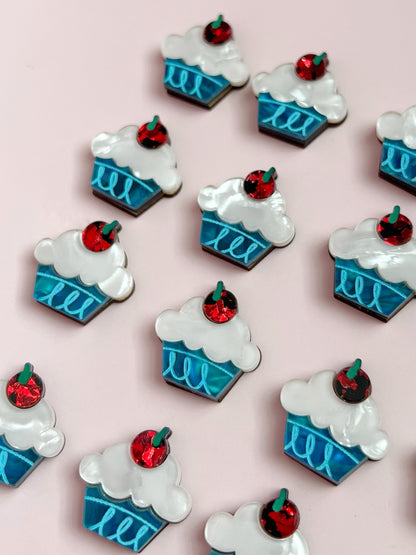 Cupcake Studs