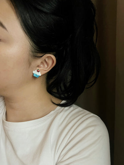 Cupcake Studs