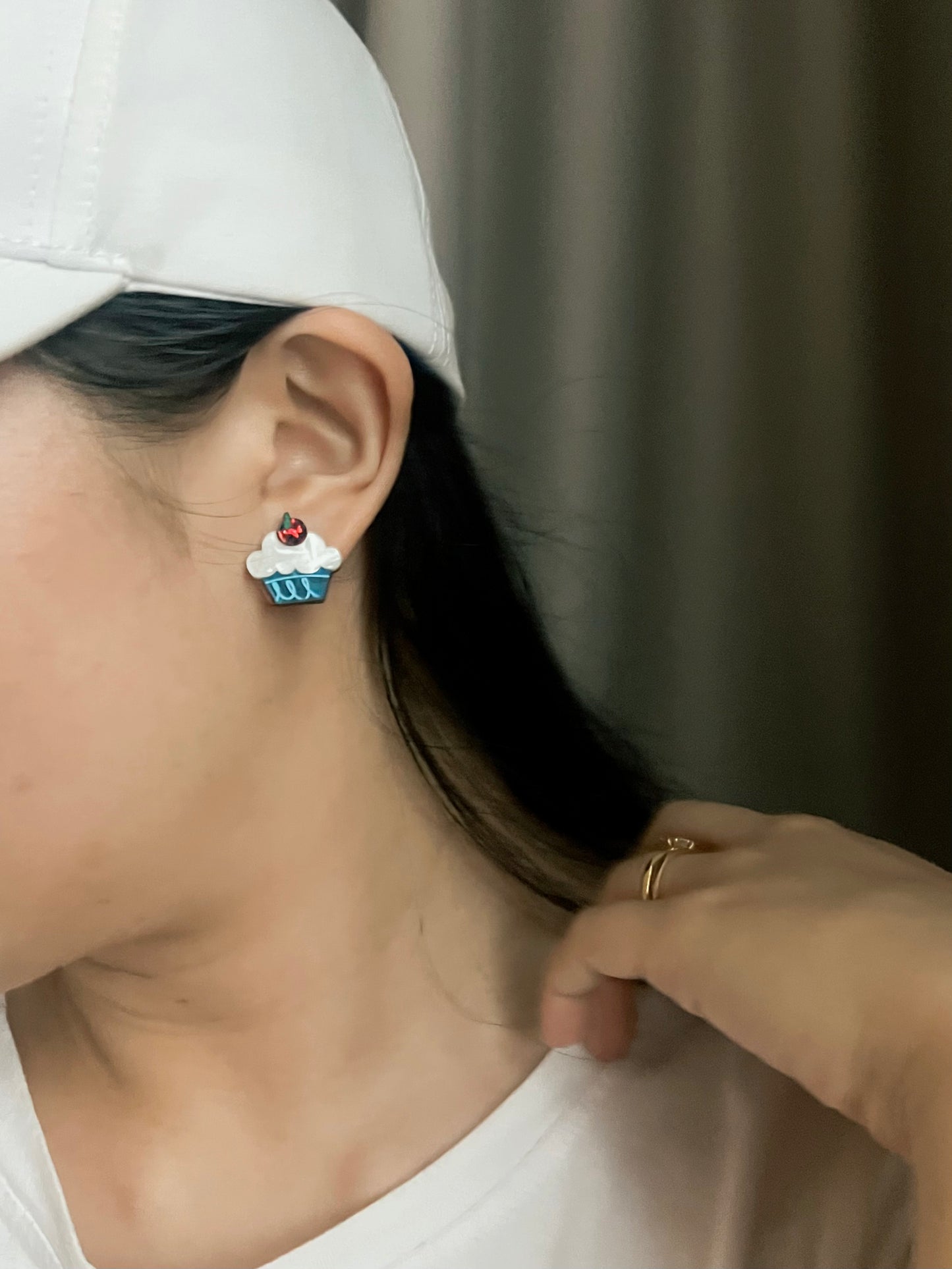 Cupcake Studs