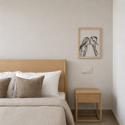 Custom Frame Line Portrait
